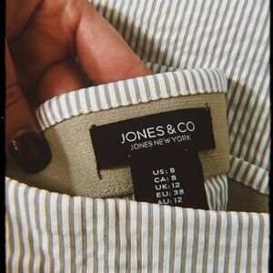 Jones New York Size 8 Cotton Dress Pants